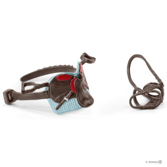 Schleich SIODŁO I UZDA - HANNAH & CAYENNE (Schleich 42489)